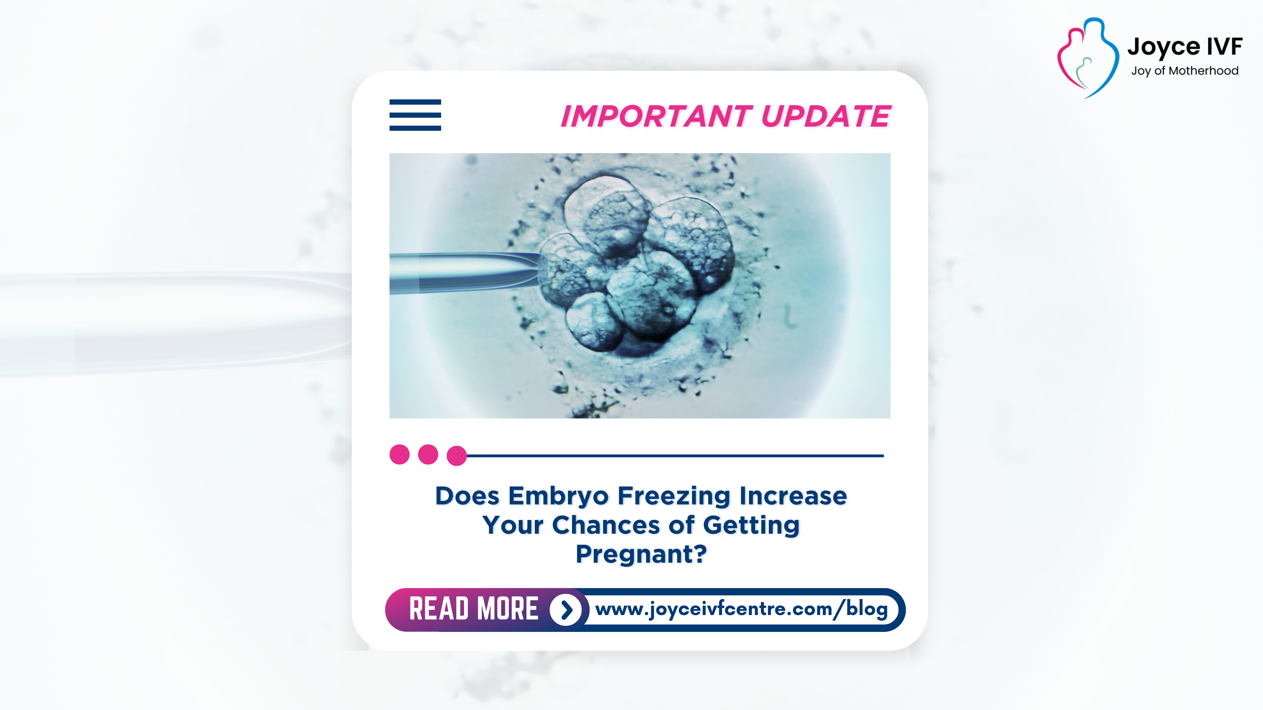 Embryo freezing in Delhi
